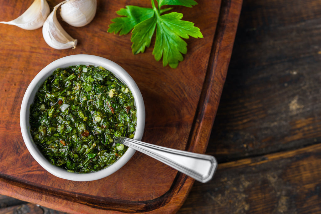 Cannabis-Infused Sauce for Grilling and BBQ: Chimichurri